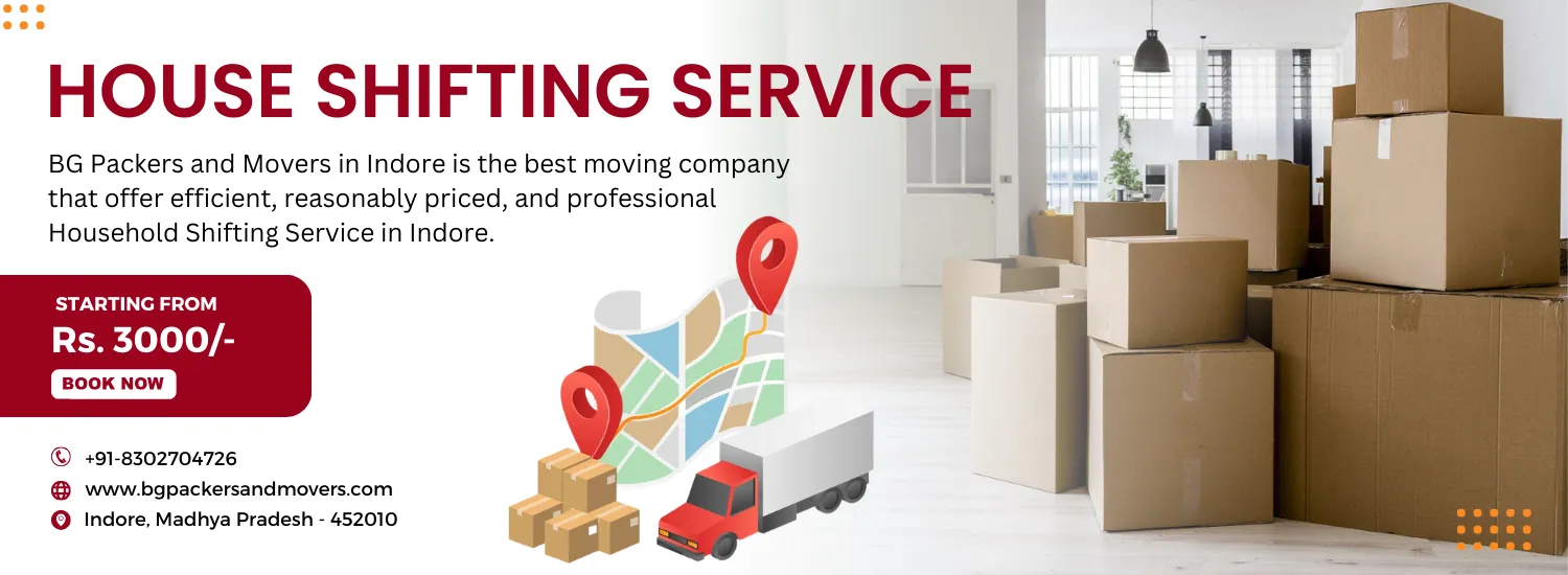 house-hold shifting in Indore